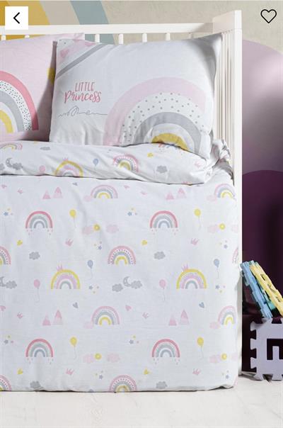 Kanz Dino Rainbows Bebek Nevresim Takımı 