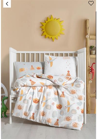 Kanz Dino Ranforce Bebek Nevresim Takımı 