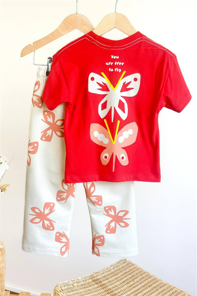 Kelebek Detay Takım - Narçiçeği (2-8Yaş)