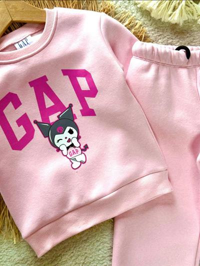 Kuromi Şardonlu Takım-Pembe (2yaş-8yaş)