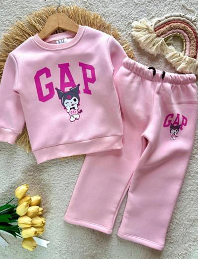 Kuromi Şardonlu Takım-Pembe (2yaş-8yaş)