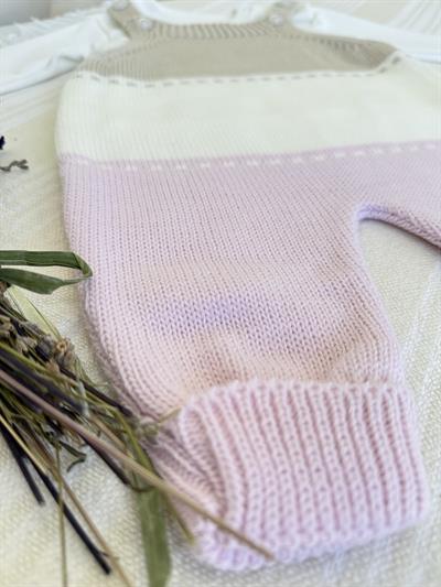 Lalin Örgü Tulum Takım(6-12ay)