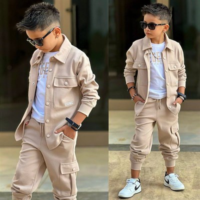 Legends 3lü Takım-Bej(5-14yaş aralığı)