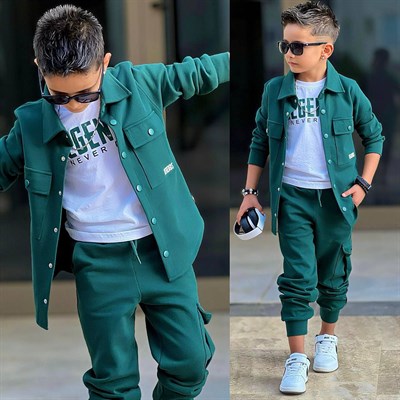 Legends 3lü Takım-Yeşil (5-14yaş aralığı)