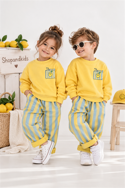 Limonata Unisex Takım-(2-8 yaş aralığı)