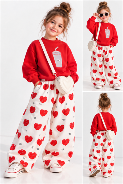 Love Balon Pantalonlu Takım (2-7 yaş aralığı)