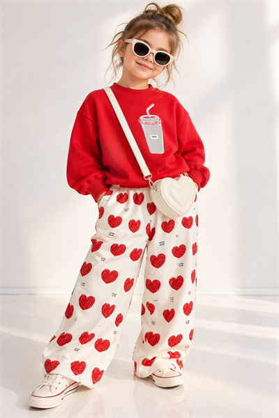 Love Balon Pantalonlu Takım (2-7 yaş aralığı)