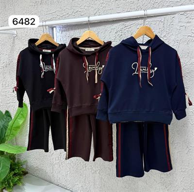 Lovely Şerit Detay Takım -Laci(4-12yaş)