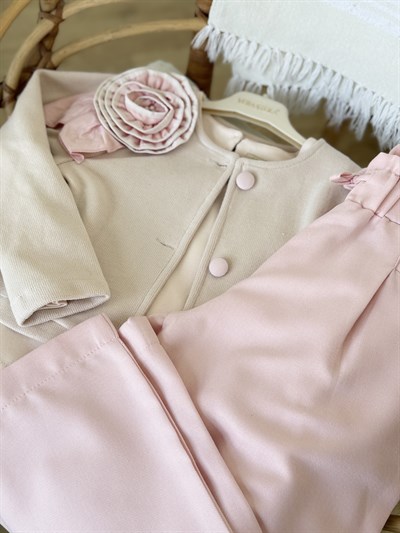 Manolya 3Lü Takım -Pembe(5-8yaş)