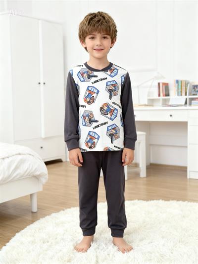 Mınecraft Pijama Takım  (3-8 yaş aralığı)
