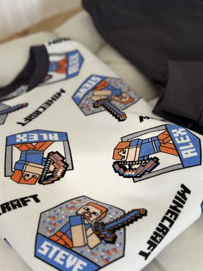 Mınecraft Pijama Takım  (3-8 yaş aralığı)