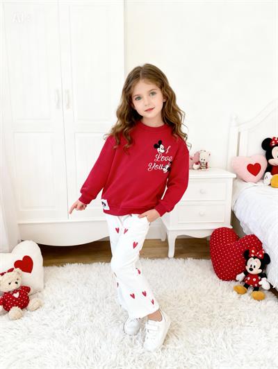 Minnie I Love You Takım (2yaş-8yaş)