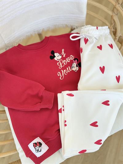 Minnie I Love You Takım (2yaş-8yaş)