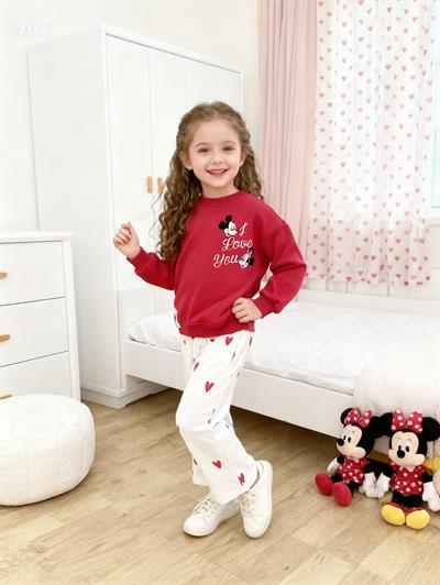 Minnie I Love You Takım (2yaş-8yaş)