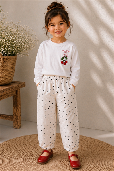 Mon Petit Cherry Takım-(2-8 yaş)