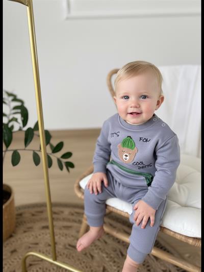 Moonbear Antrasit Takım (3 ay-12 ay)