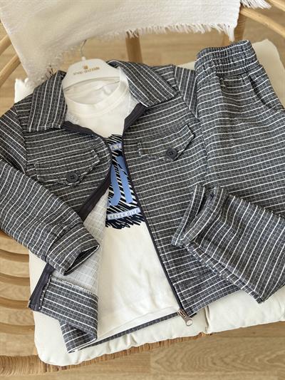 Never 3lü Takım -Antrasit (3-6yaş aralığı)