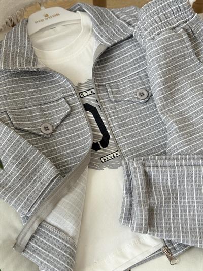 Never 3lü Takım -Gri (3-6yaş aralığı)