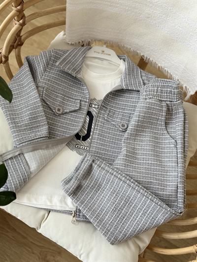 Never 3lü Takım -Gri (3-6yaş aralığı)