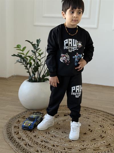 Paw Takım-Siyah( 2-10 yaş)