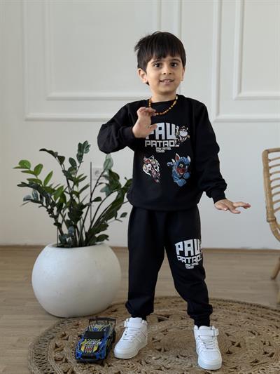 Paw Takım-Siyah( 2-10 yaş)
