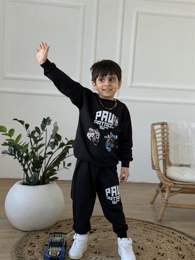 Paw Takım-Siyah( 2-10 yaş)