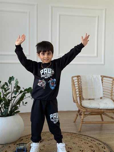 Paw Takım-Siyah( 2-10 yaş)