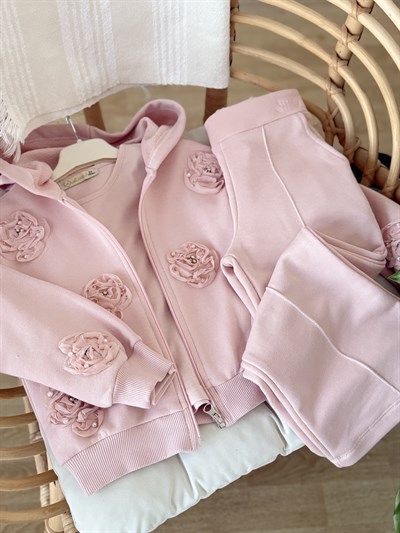 Pearl RoseTakım -Pudra(5-8yaş)