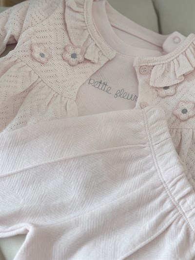 Petite 3 lü Takım - Soft Pembe (0ay-9ay)