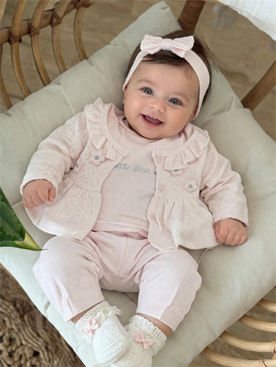 Petite 3 lü Takım - Soft Pembe (0ay-9ay)