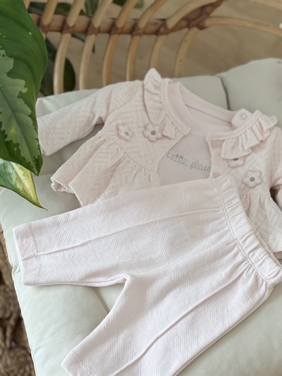Petite 3 lü Takım - Soft Pembe (0ay-9ay)