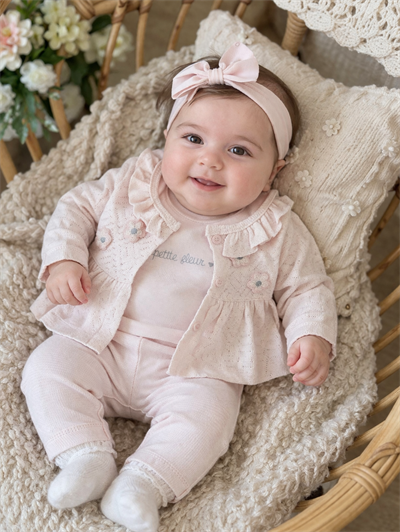 Petite 3 lü Takım - Soft Pembe (0ay-9ay)