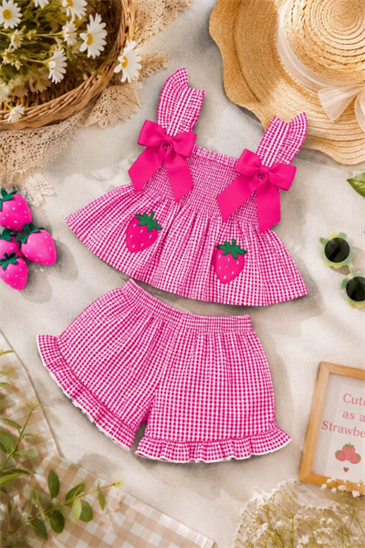 Pötikare Cherry Takım -Pembe (1-5 yaş)