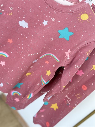 Rainbow Pİjama Takımı (3-14Yaş)