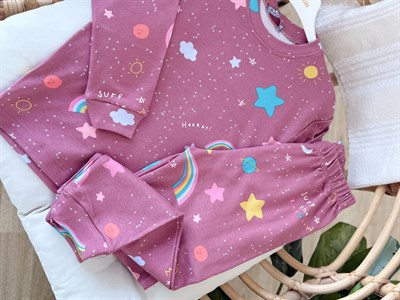 Rainbow Pİjama Takımı (3-14Yaş)