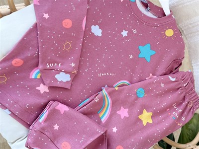 Rainbow Pİjama Takımı (3-14Yaş)