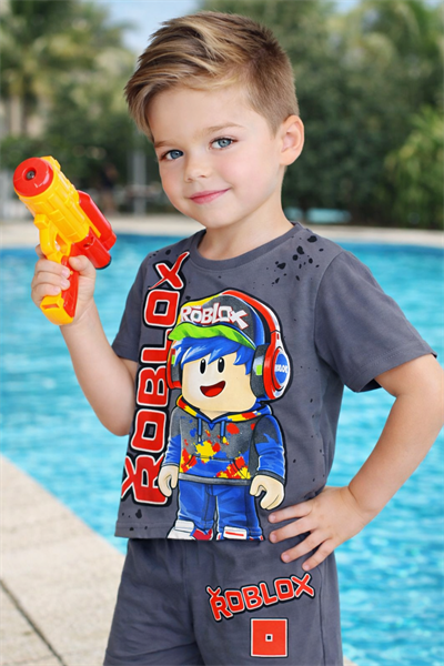 Karekter 2 li Takım - Antrasit (3-10Yaş)