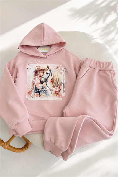 Romantıc Hors Takım -Soft Pembe(2-8 yaş)