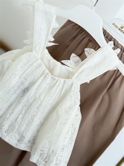Rosy Premium Takım - Kahverengi (3-8yaş)