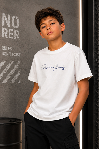 Signature Premium T-shirt - Siyah(10-14 yaş aralığı)