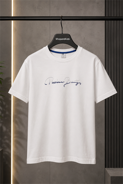 Signature Premium Tişört -Beyaz(10-14 yaş aralığı)