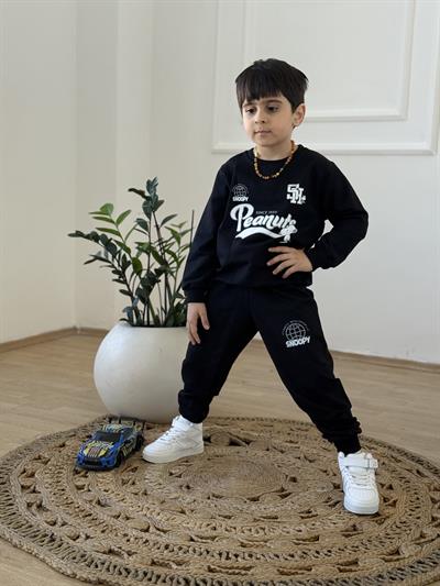 Snoopy Takım-Siyah(3-7 yaş)