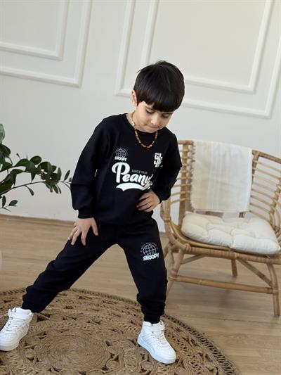 Snoopy Takım-Siyah(3-7 yaş)
