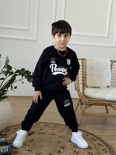 Snoopy Takım-Siyah(3-7 yaş)