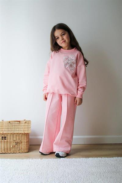 Soft Velvet Takım- Pembe(3-10yaş)