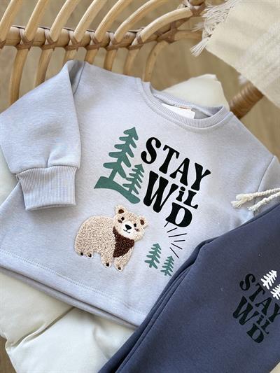 Stay Wild Takım-Atrasit(1-4 yaş)