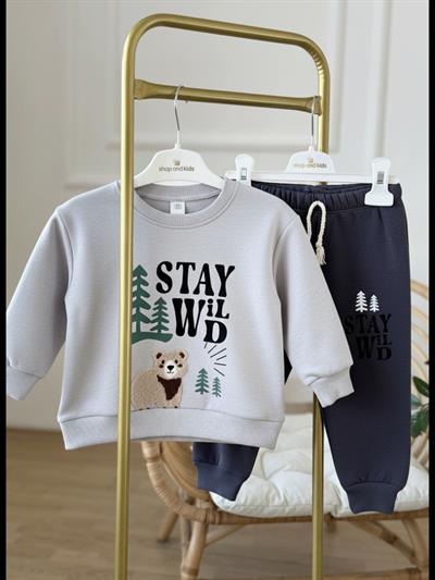 Stay Wild Takım-Atrasit(1-4 yaş)