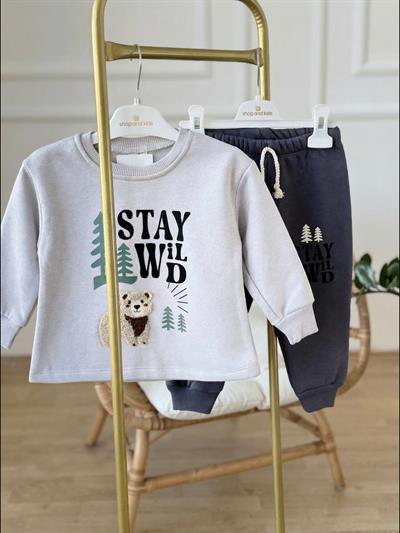 Stay Wild Takım-Atrasit(1-4 yaş)