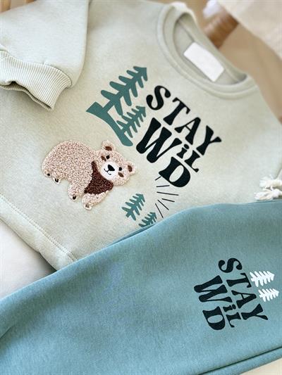 Stay Wild Takım-Yeşil(1-4 yaş)