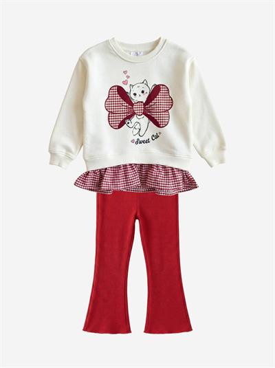 Sweet Cat Takım-Kırmızı (2yaş-8yaş)